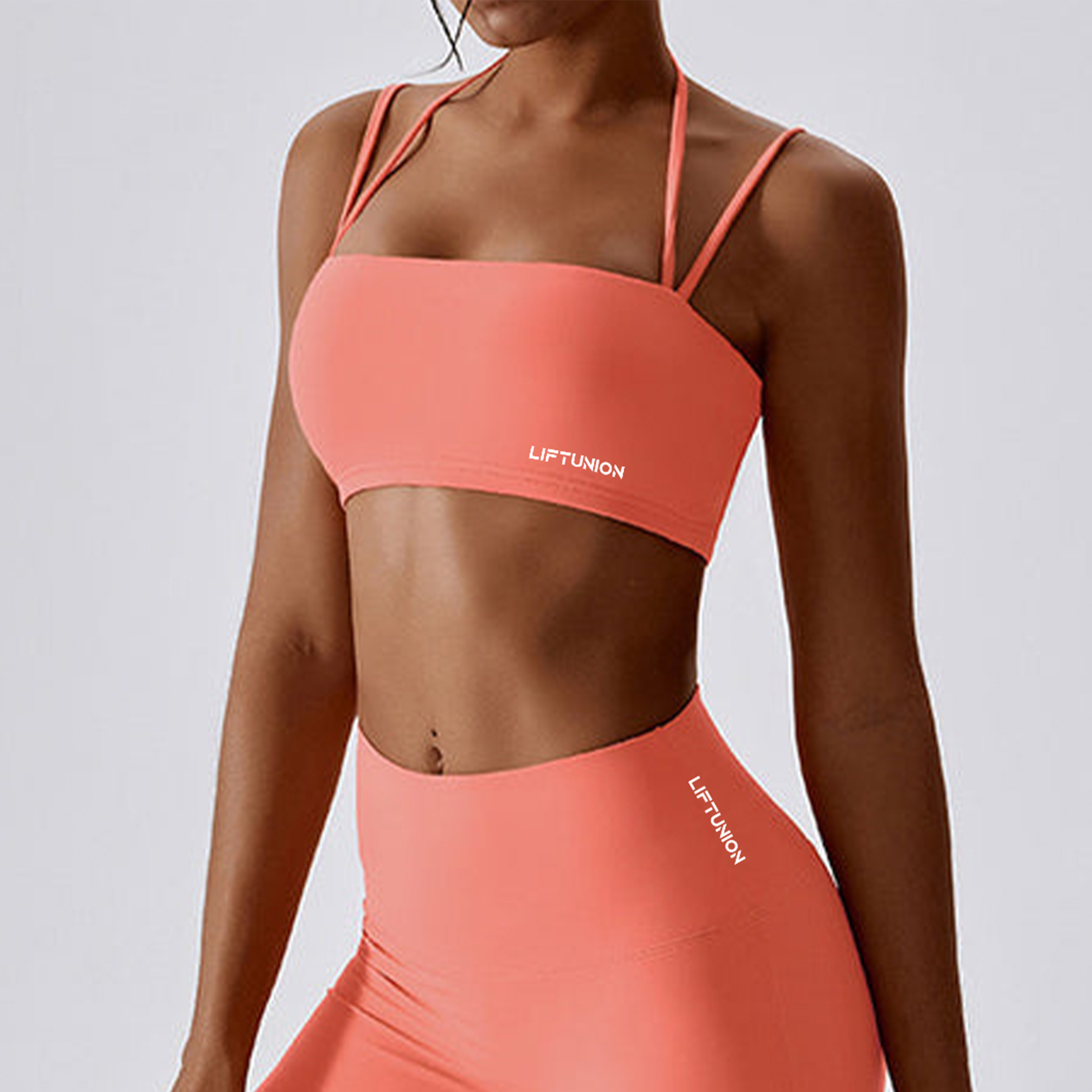 Define Sports Bra - Coral