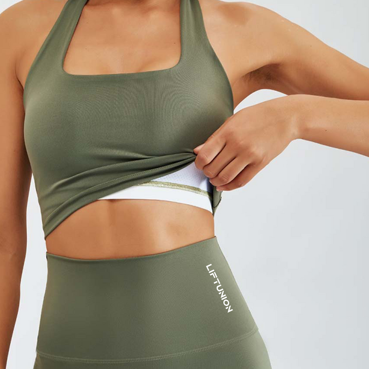 Sustain Sports Bra - Khaki