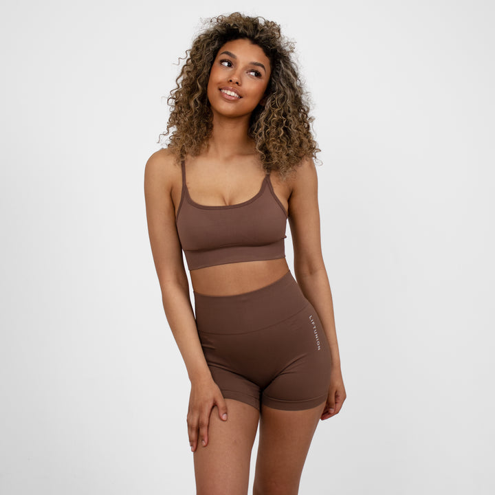 Lure Sports Bra - Brown